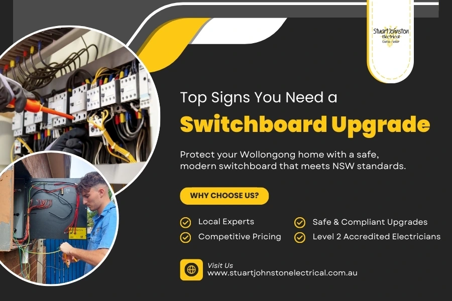 Switchboard Upgrade Sign