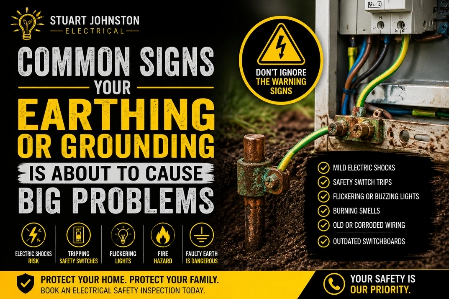 Warning Signs of Faulty Earthing