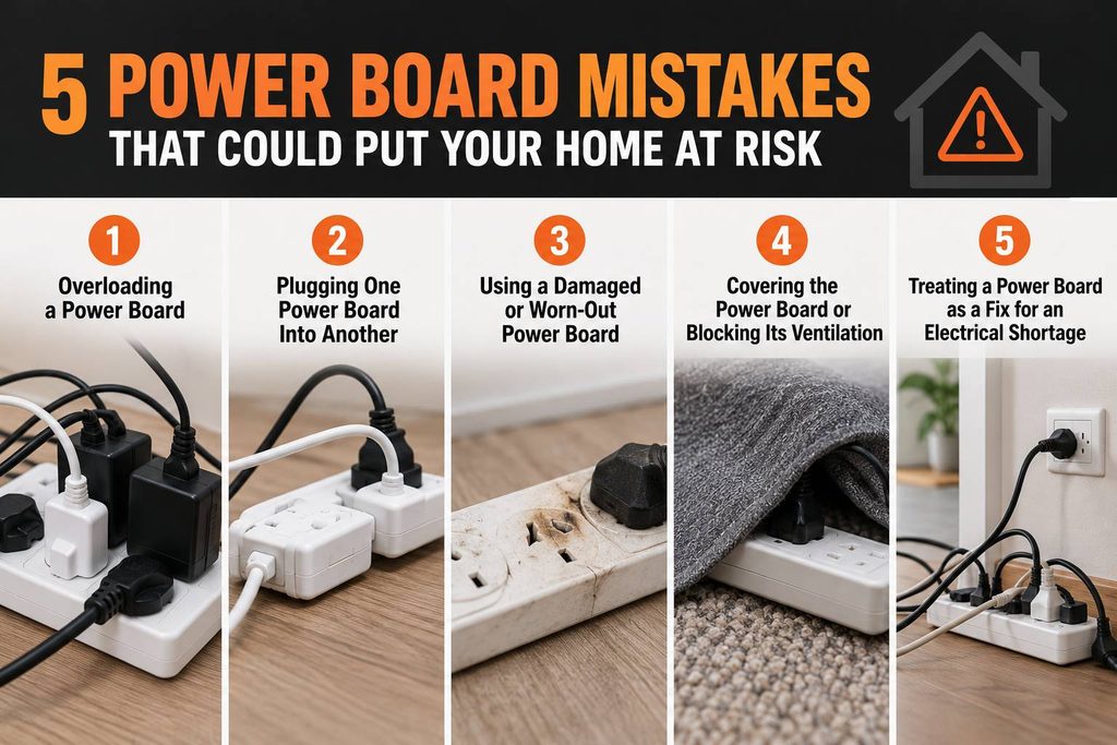 5 Power Board Mistakes That Could Be Putting Your Home at Risk